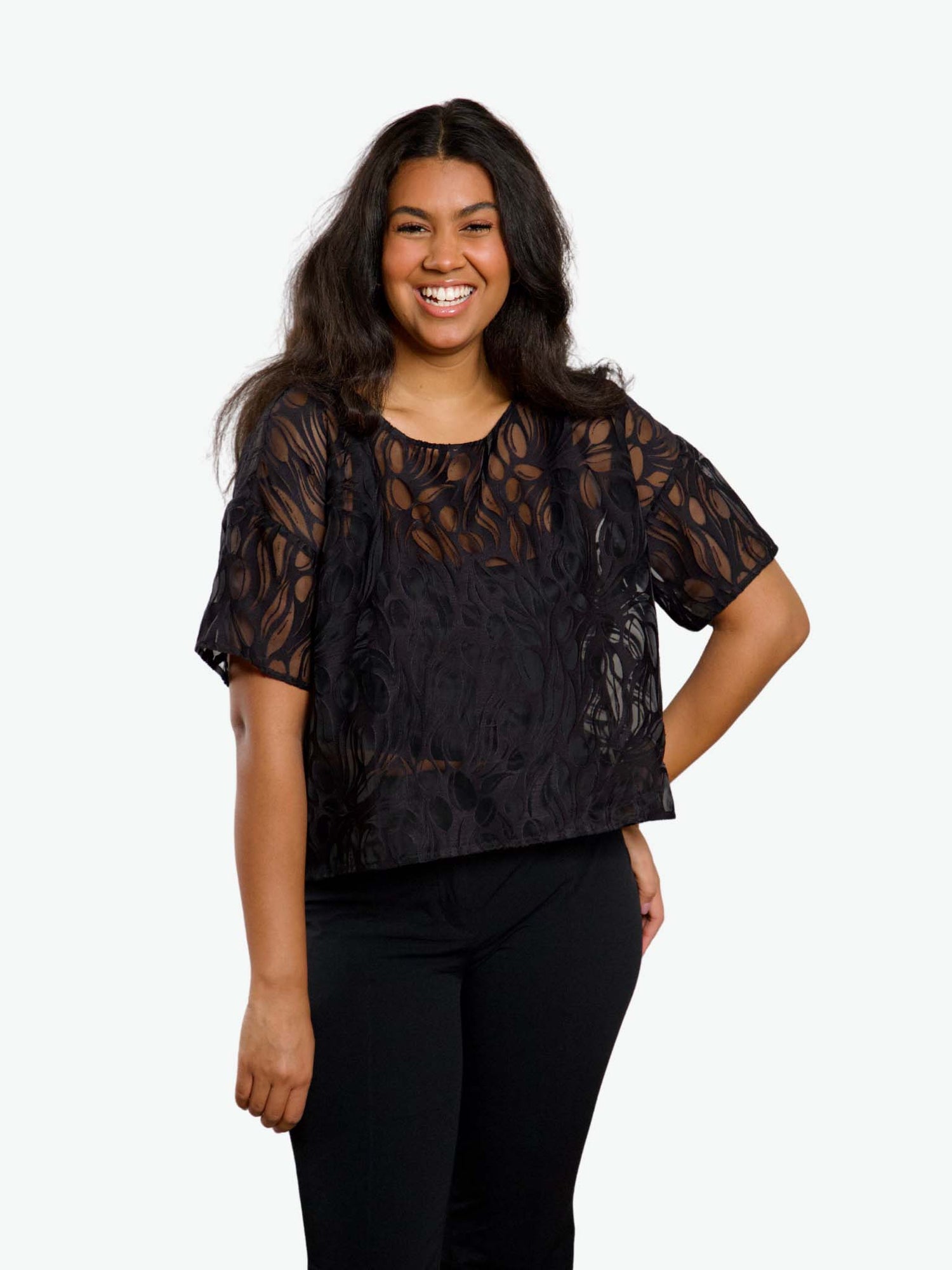 Brave Shirt, Blooming Black
