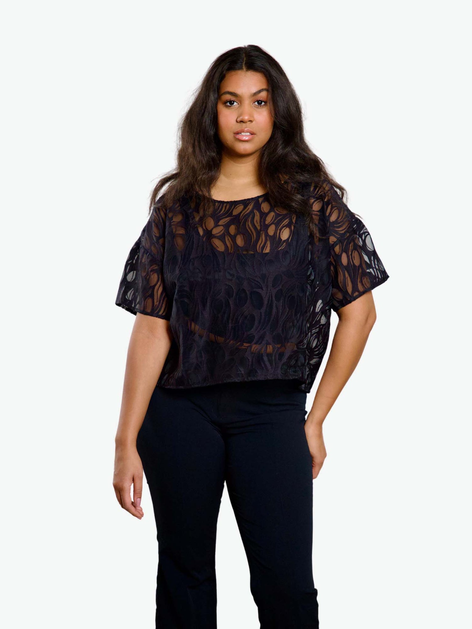 Brave Shirt, Blooming Black