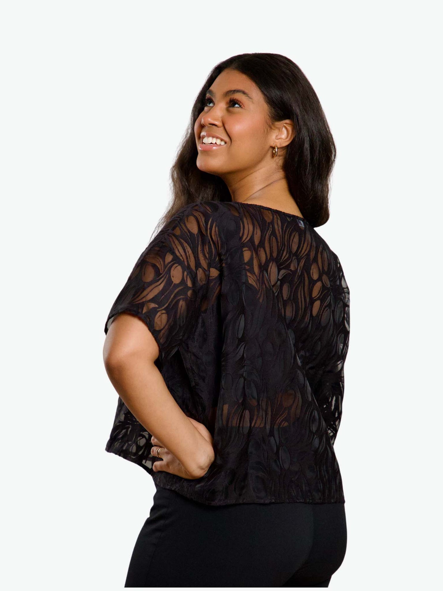 Brave Shirt, Blooming Black