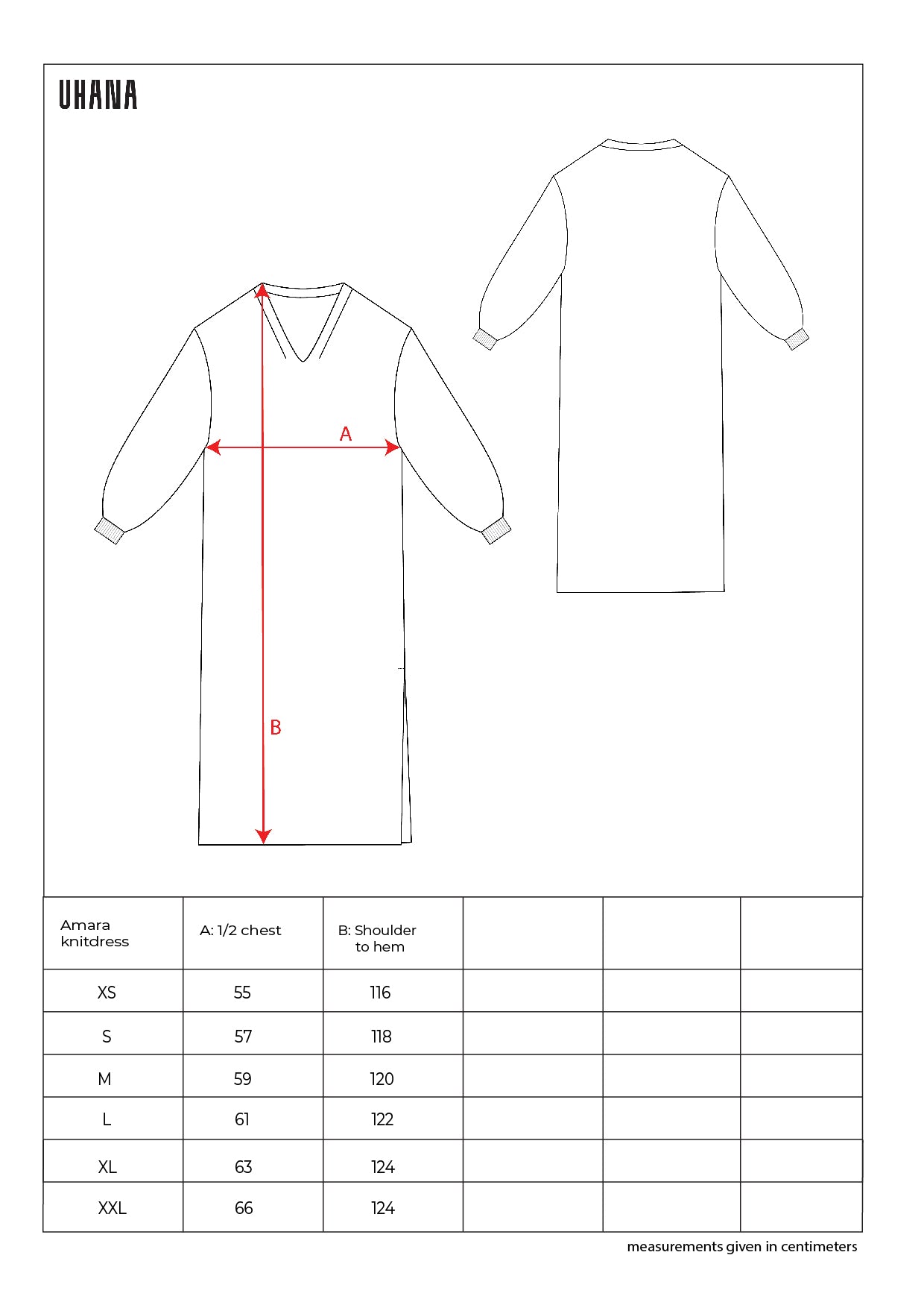 Amara Knit Dress, Black