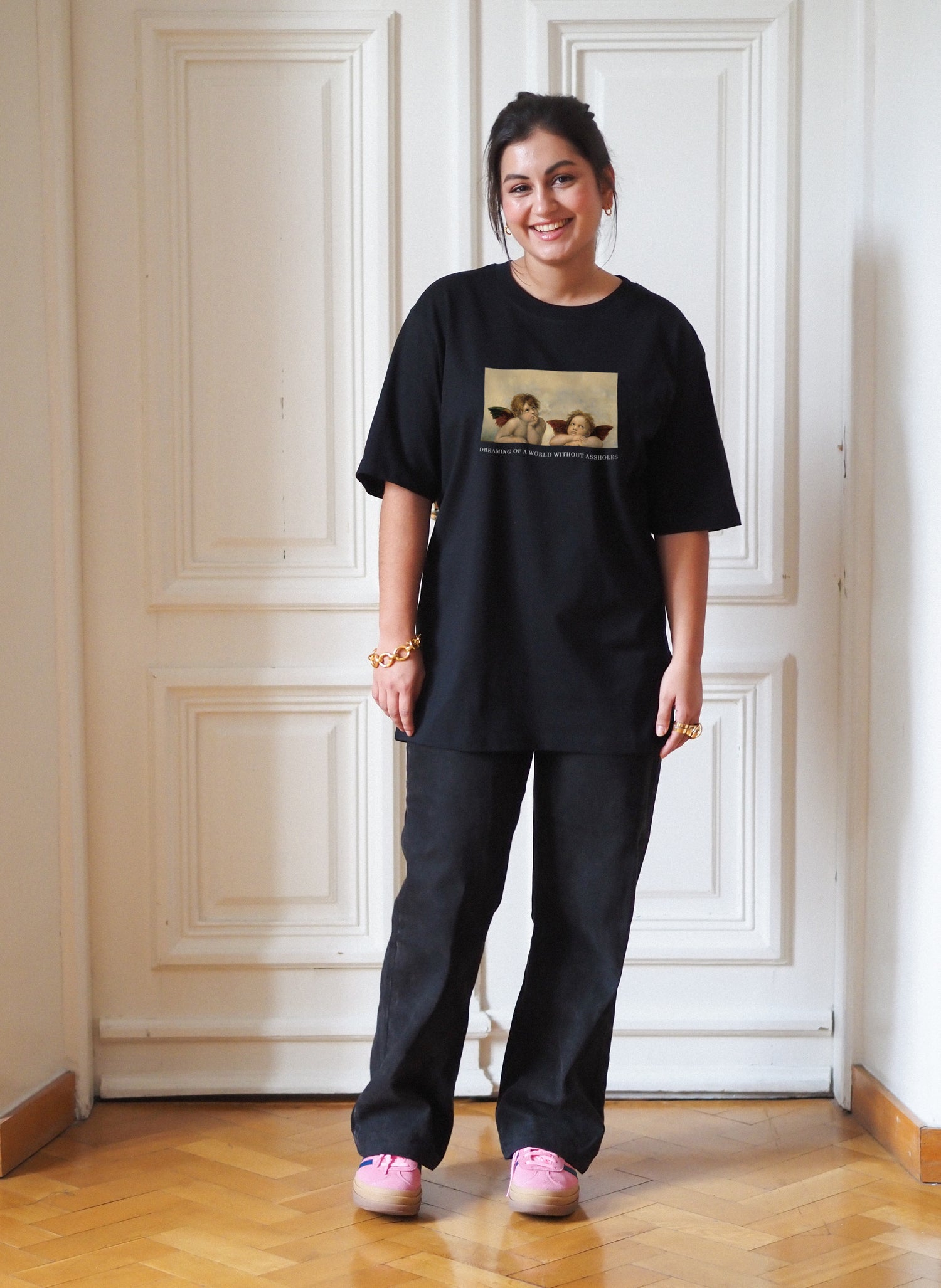 Better World Oversize T-shirt, Black