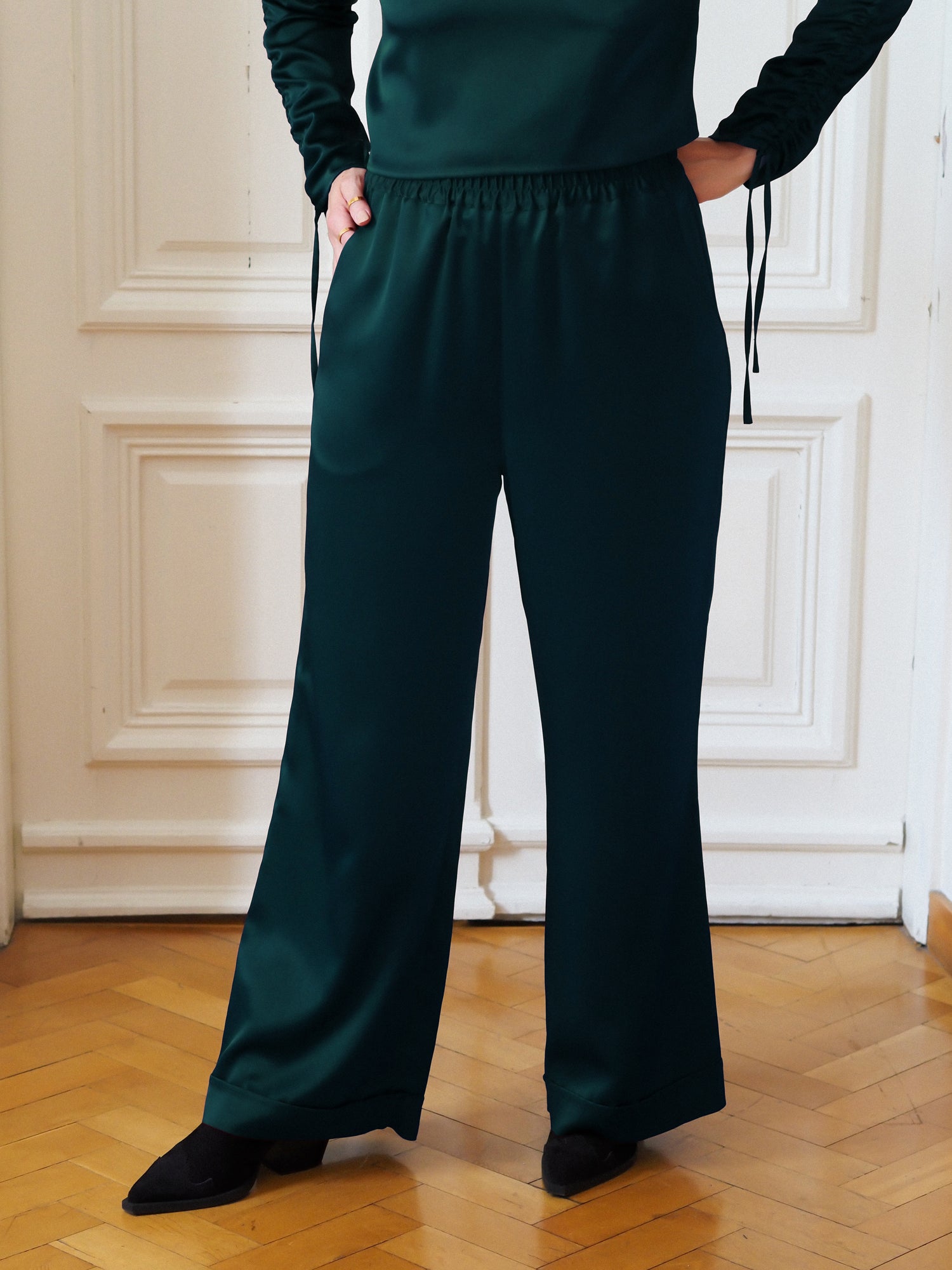Enchanter Pants, Emerald Green