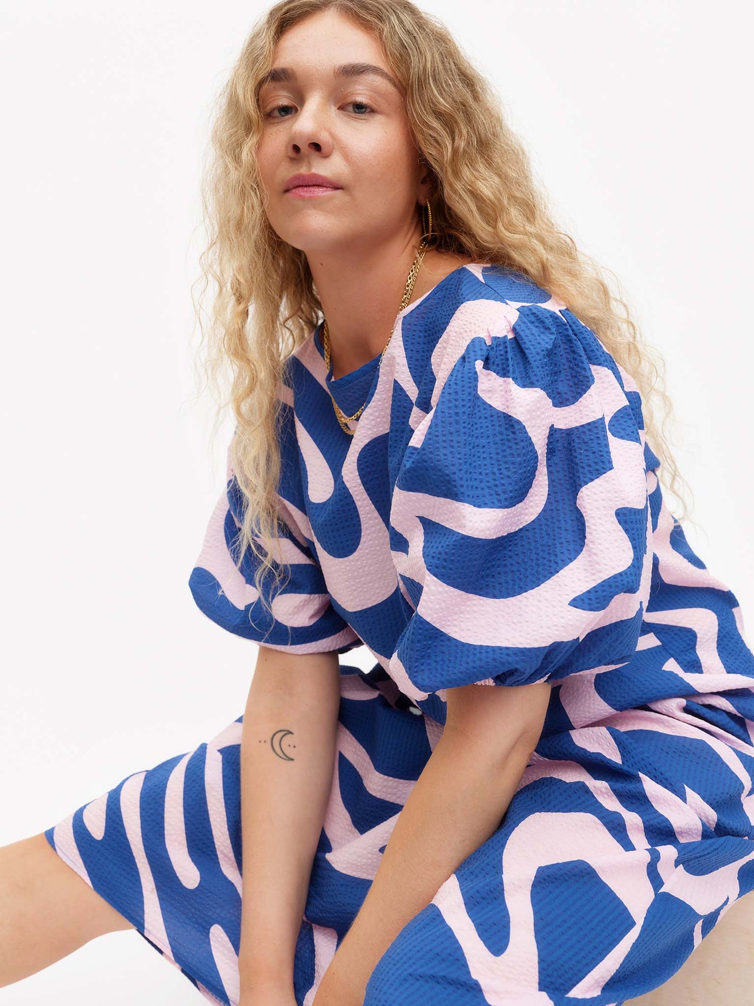 Quinn Dress, Surreal Mazarine Blue