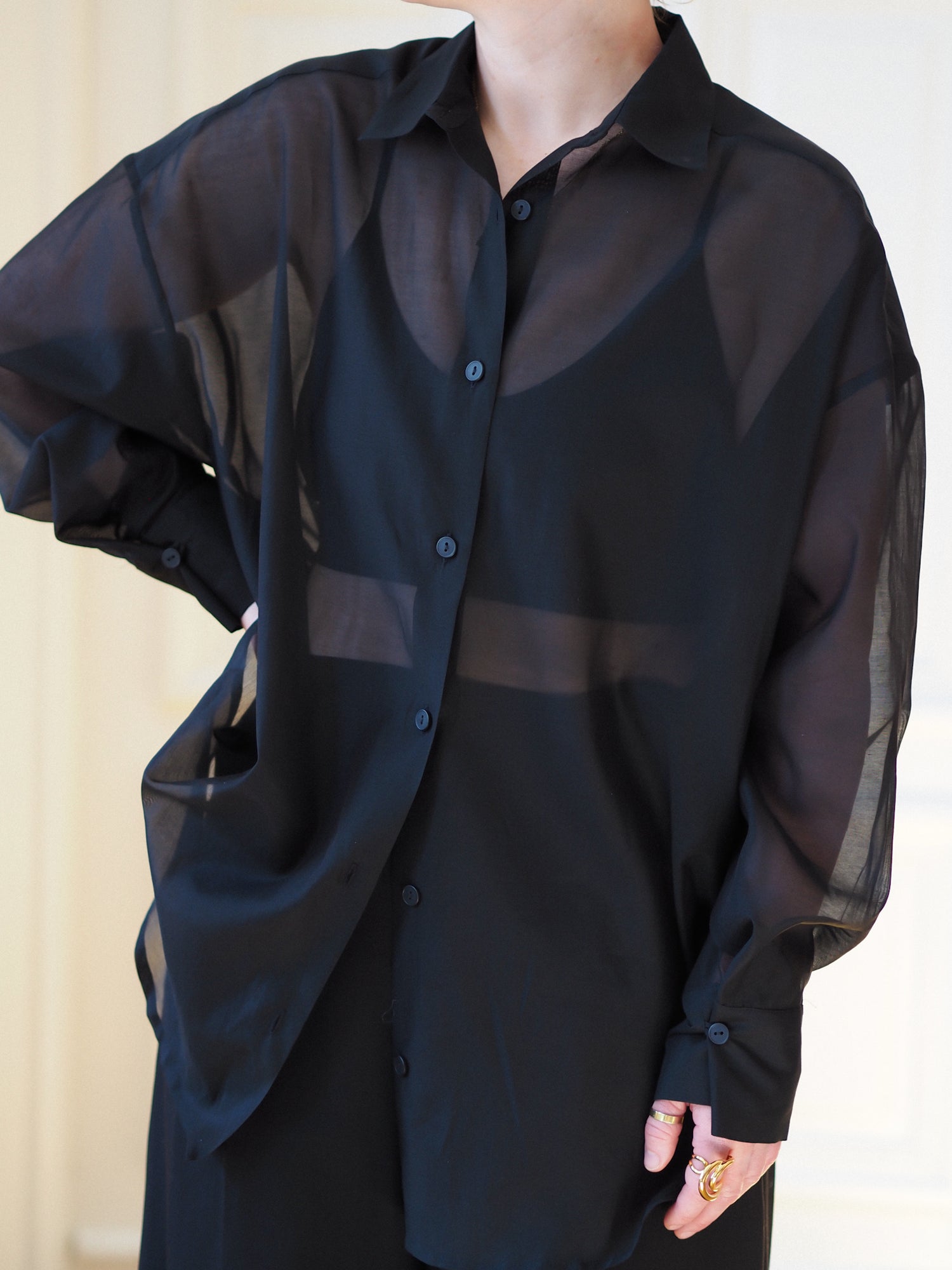 Aeris Shirt, Black