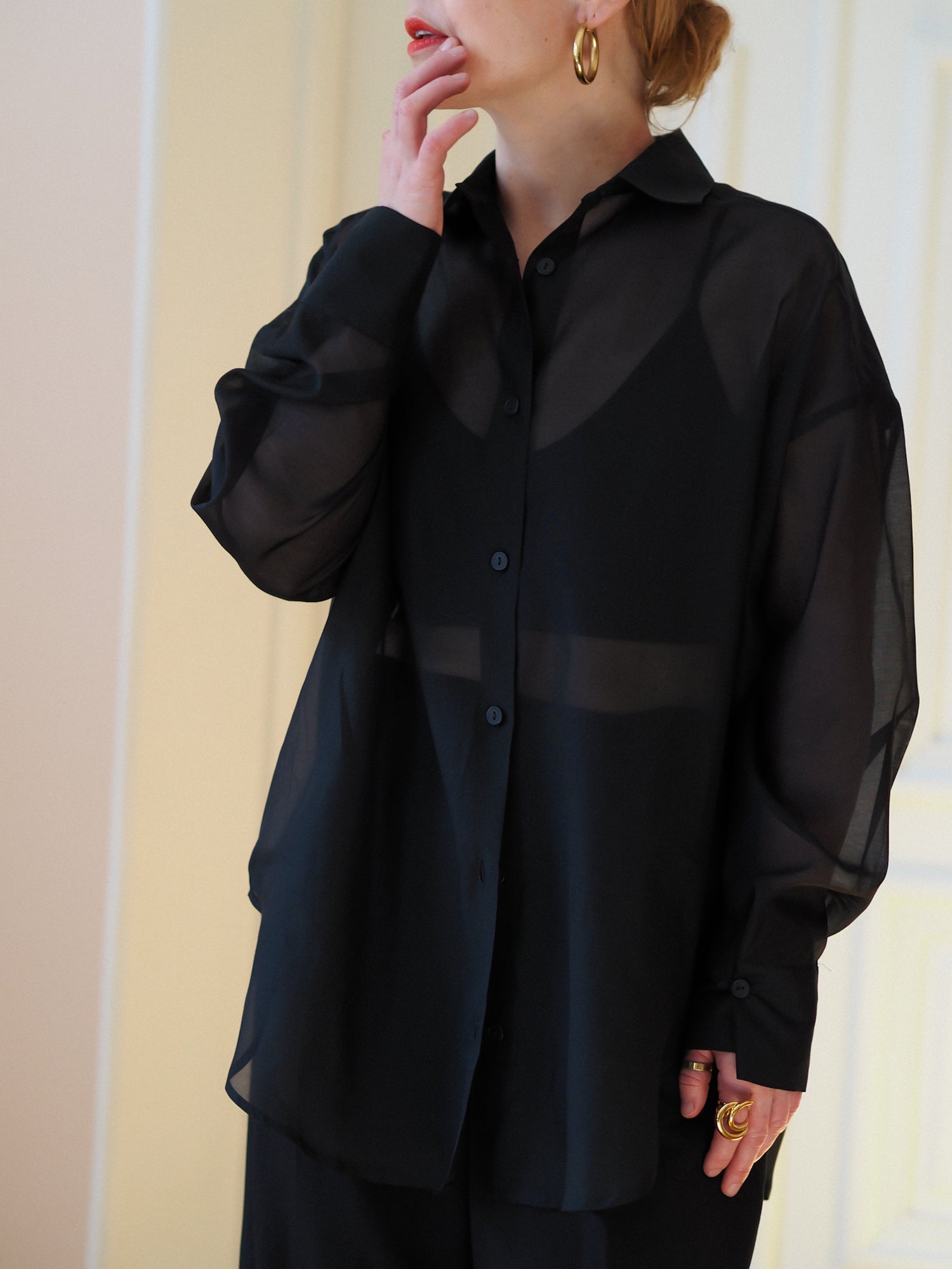 Aeris Shirt, Black
