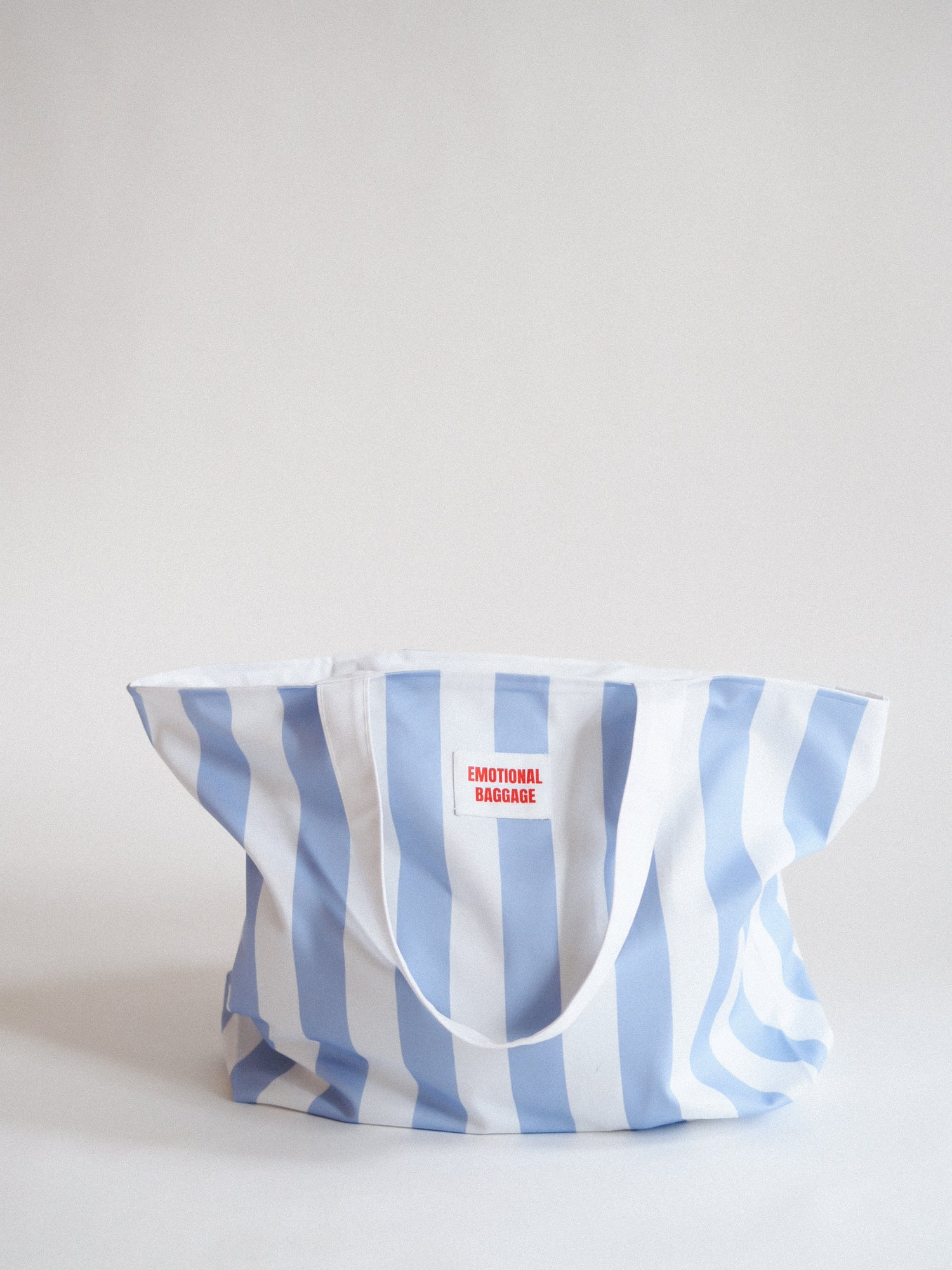 Emotional Baggage Weekender, Light Blue Stripe