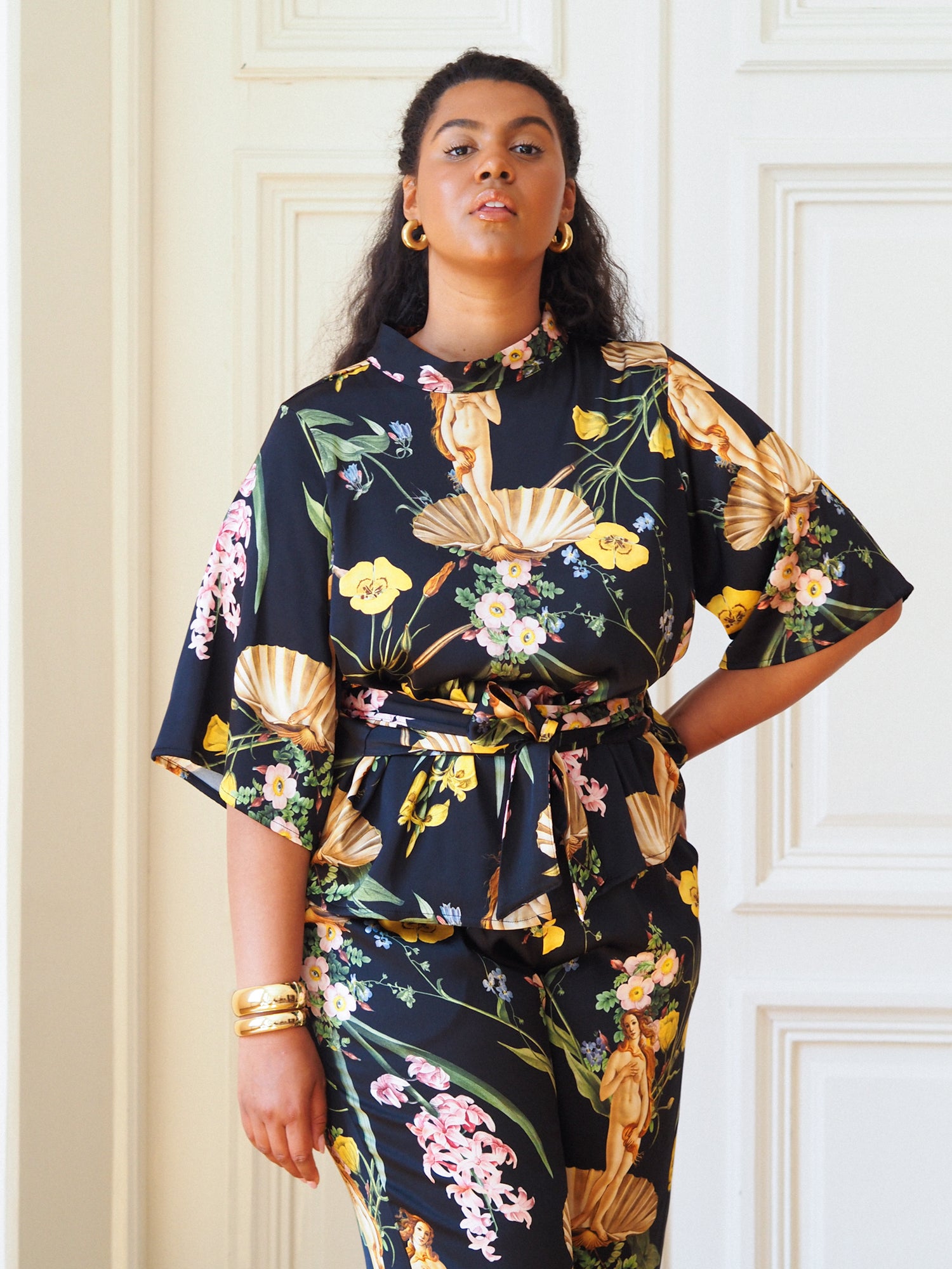 Freedom Blouse, Venus Black