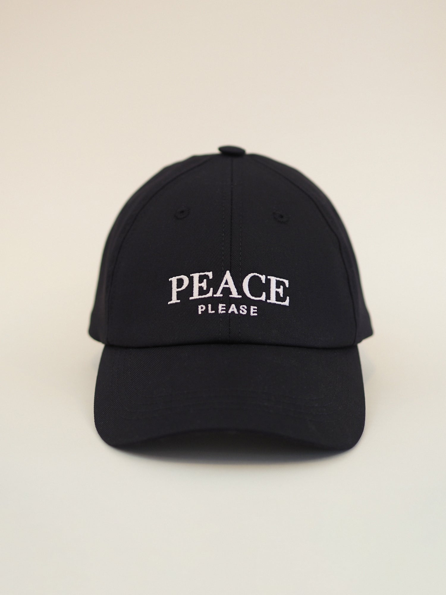 Peace Please Cap, Black