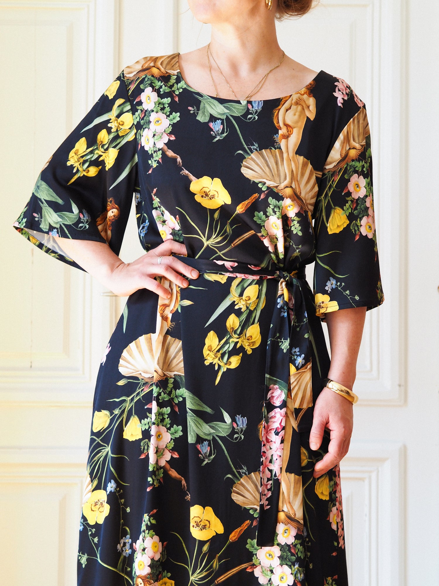 Silva Dress, Venus Black