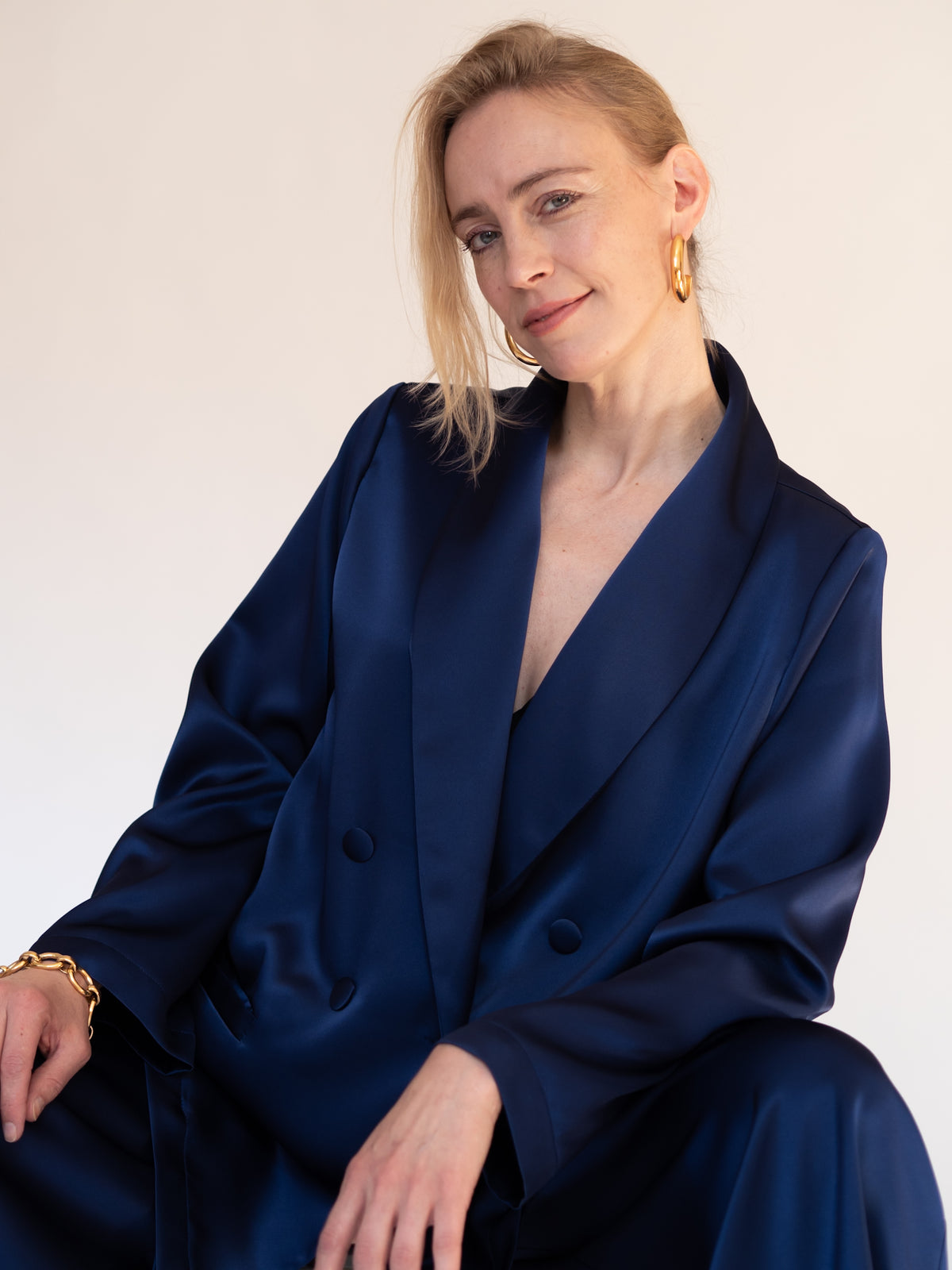 Tuxedo Jacket, Deep Rich Blue