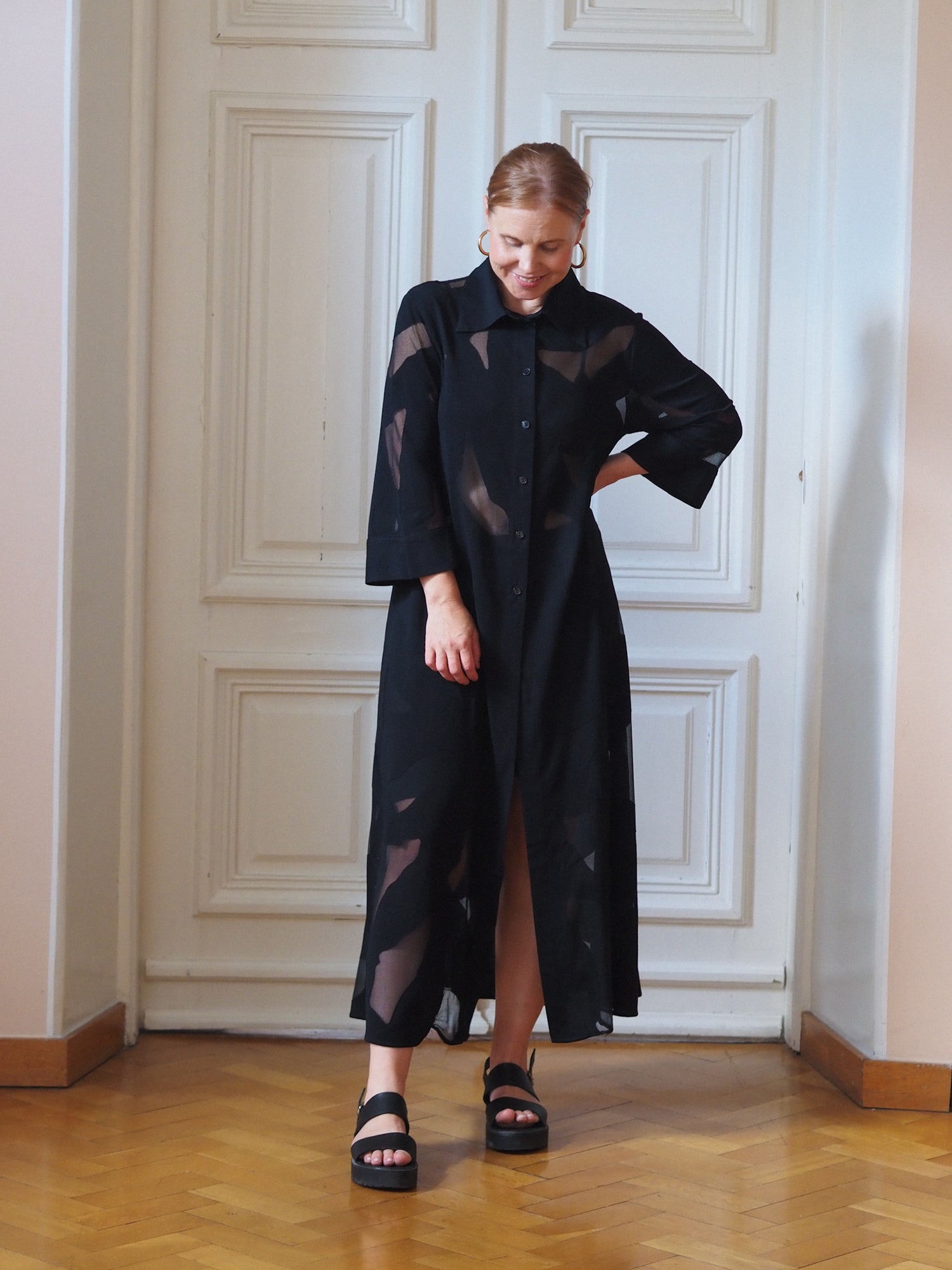 Emery Shirt Dress, Tigress