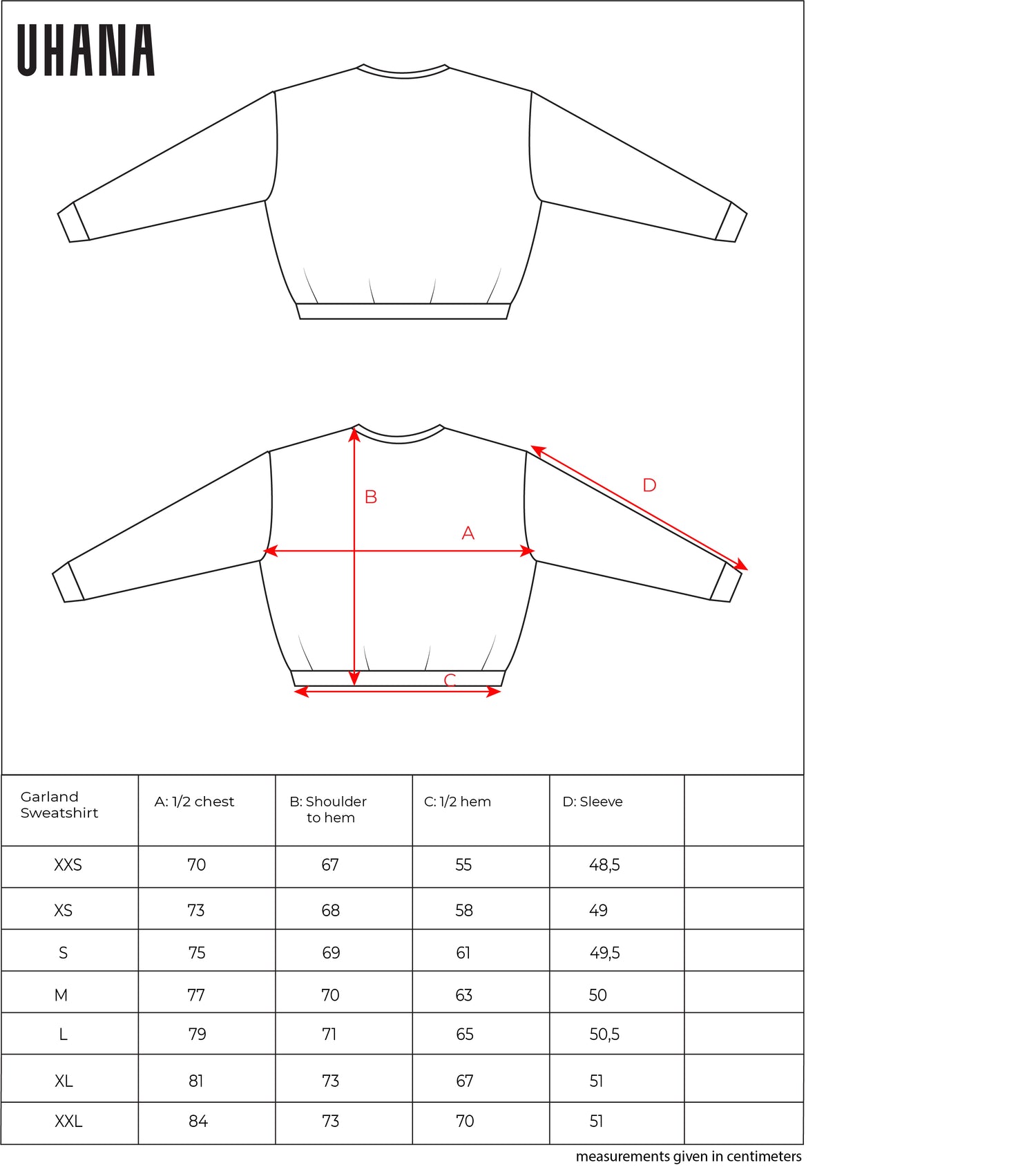 Garland Sweatshirt, Renaissance Light