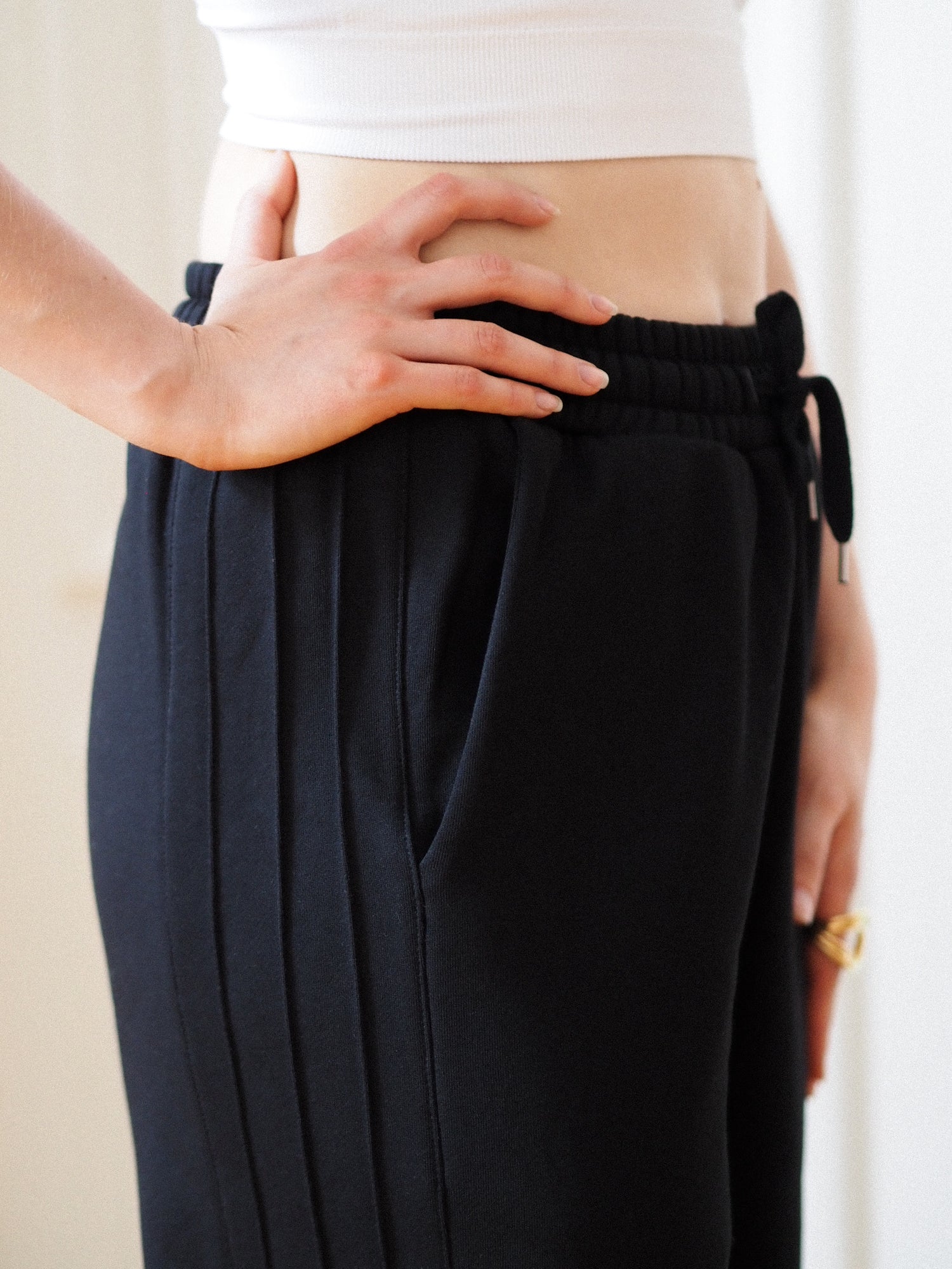 Heart Pants, Black