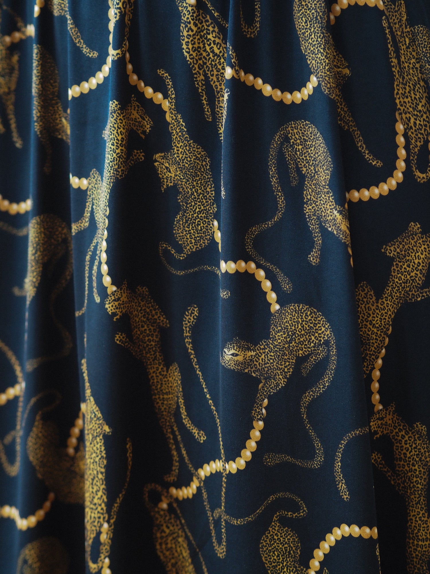 Verity Dress, Pearl Leopard Dark