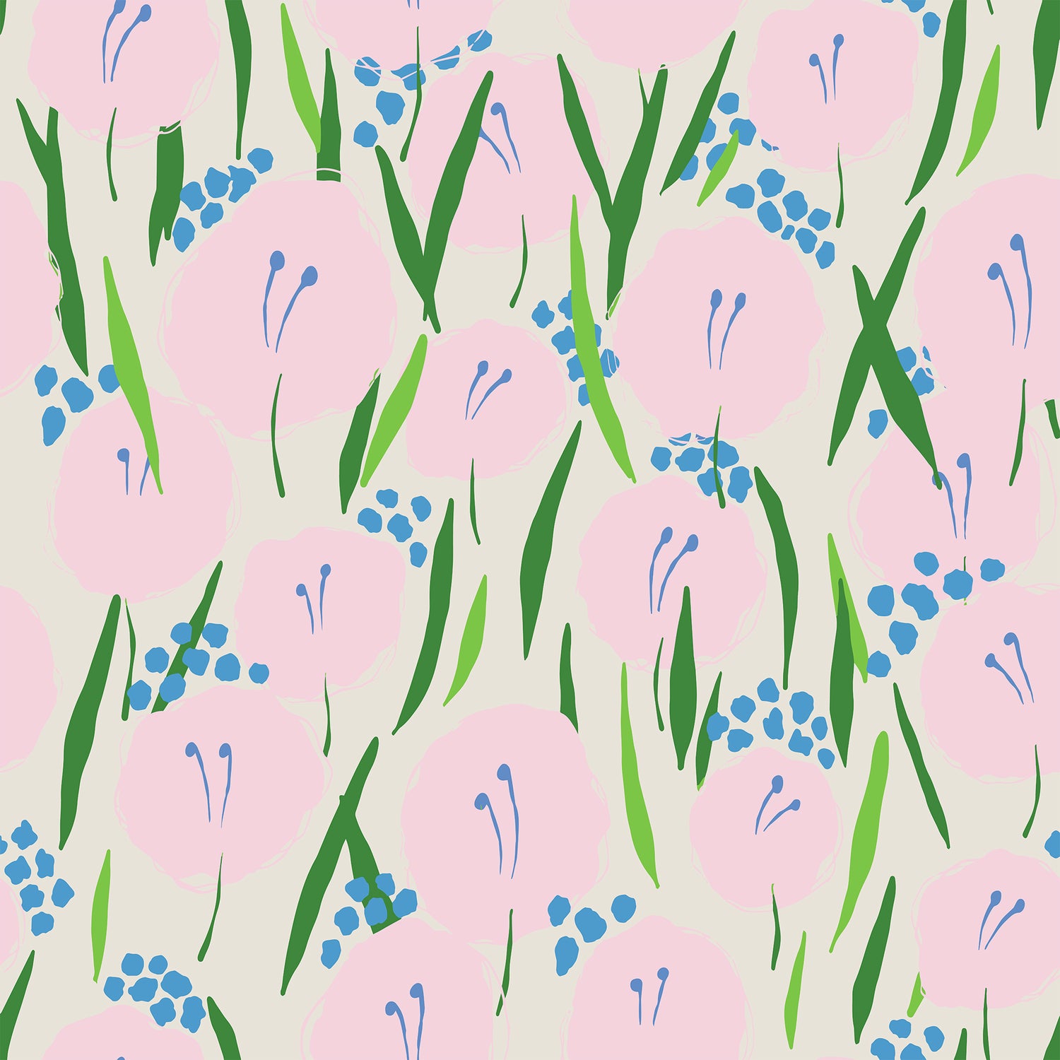 Cotton Candy Land fabric, viscose