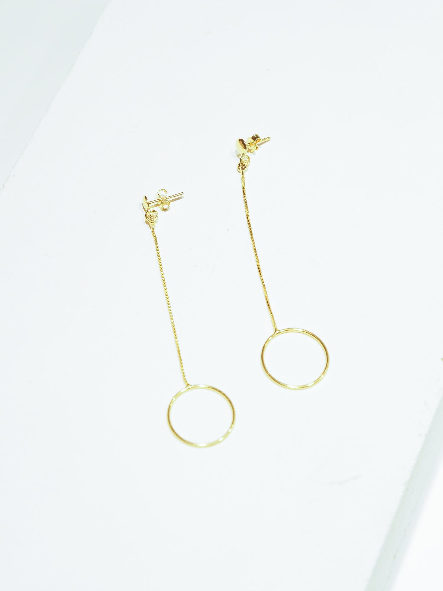 Pure Earrings, gold