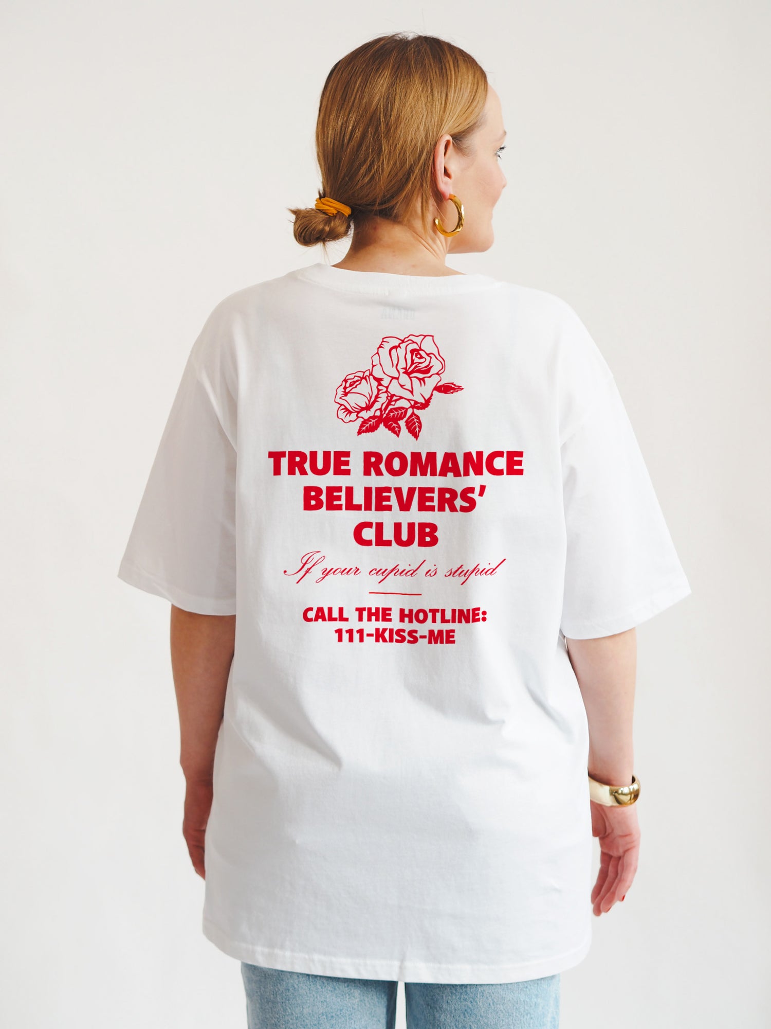 Believer Oversize T-shirt, White