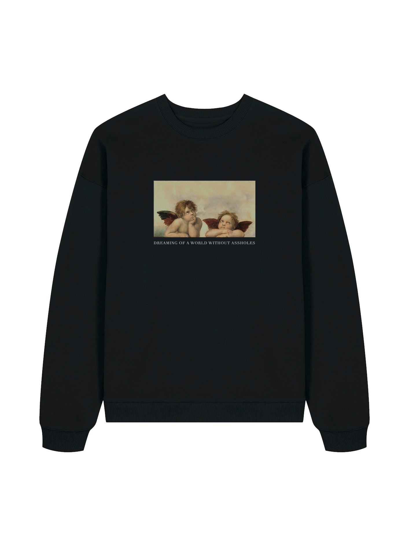 Better World Oversize Sweatshirt,  Black