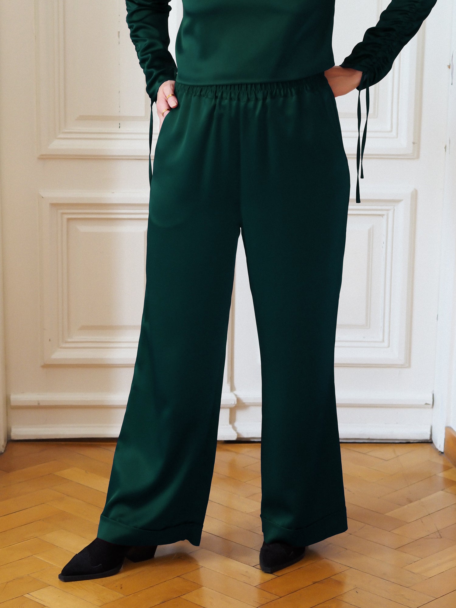 Enchanter Pants, Emerald Green