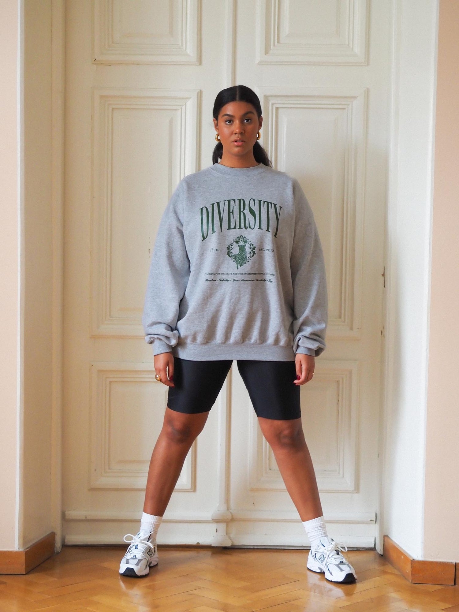 Diversity Sweatshirt, Grey Melange