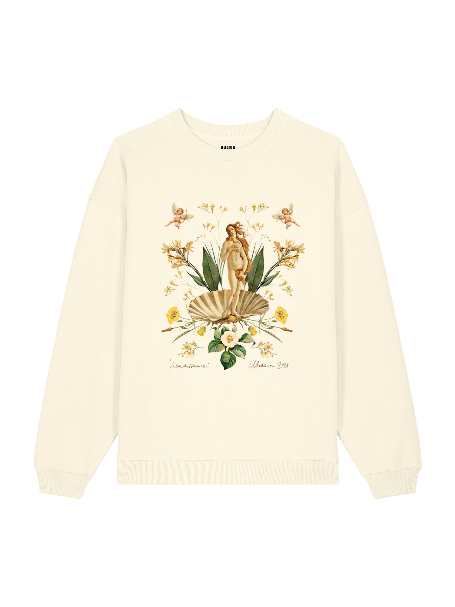 Renaissance Oversize Sweatshirt, Cream
