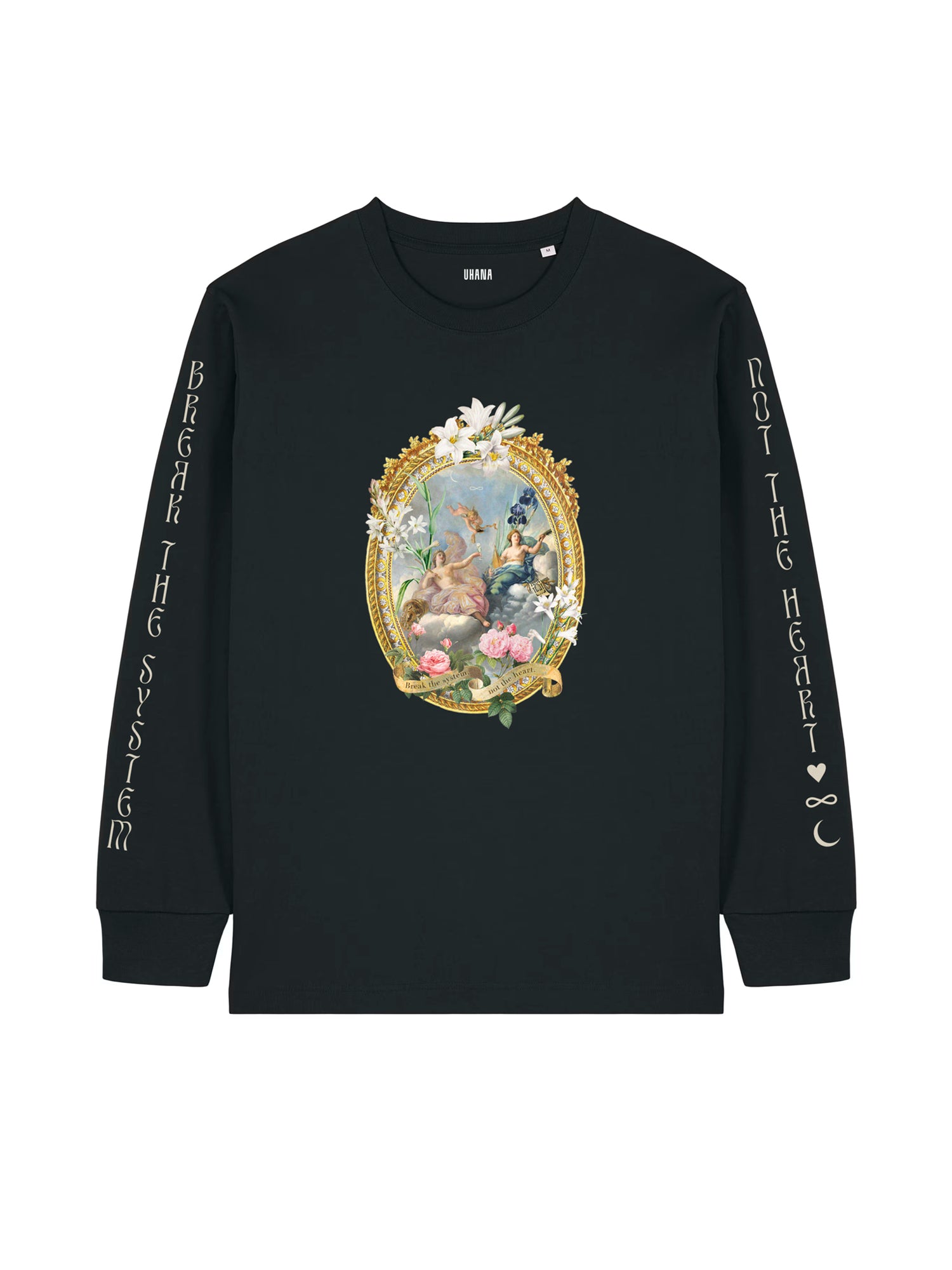 Toast to Freedom Long Sleeve T-shirt, Black