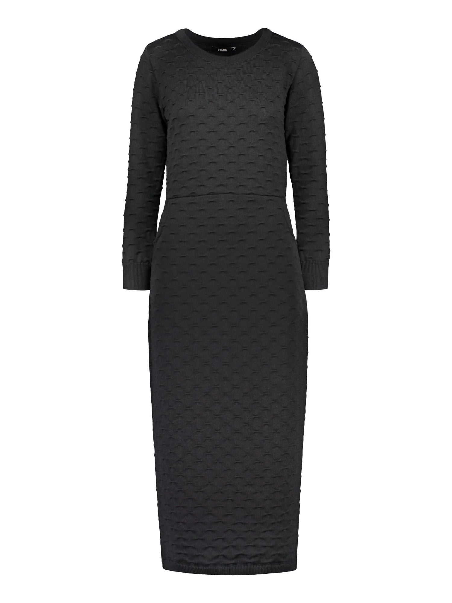 Mirage Knit Dress, Black