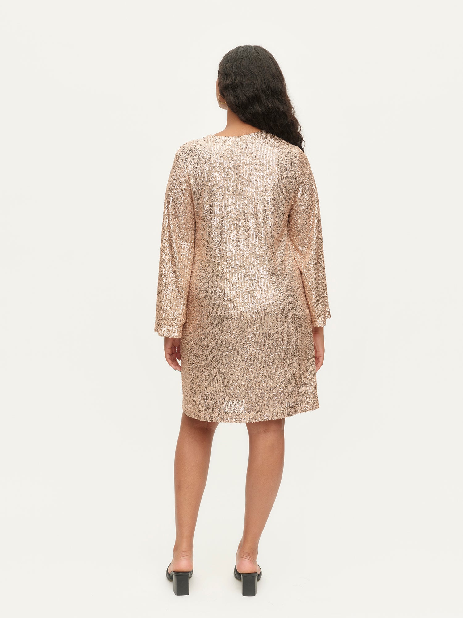 Secret Dress, Light Bronze Sequin