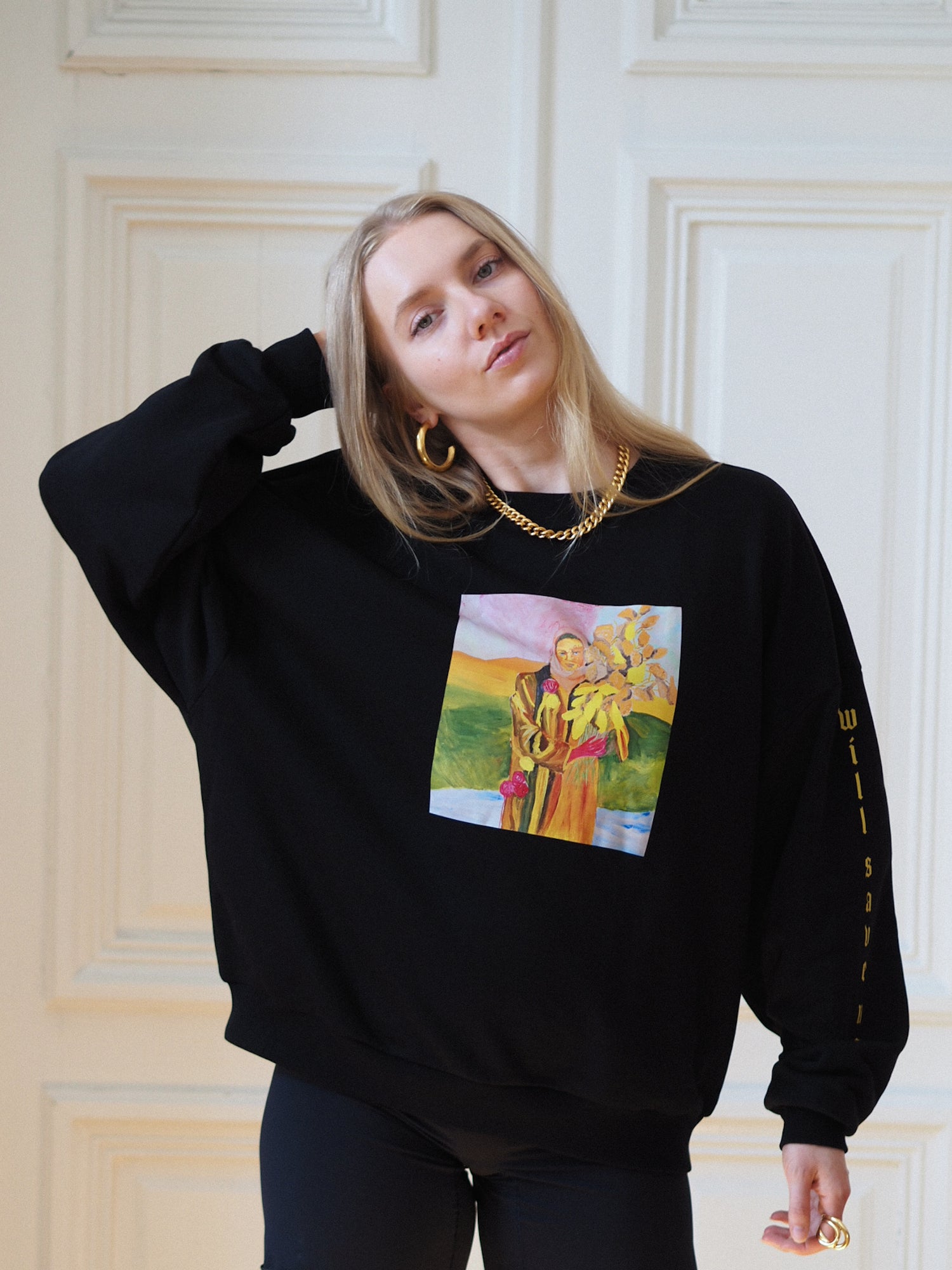 Dreams Free Sweatshirt, Black