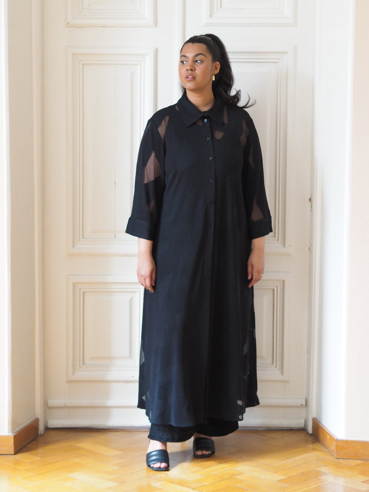 Emery Shirt Dress, Tigress