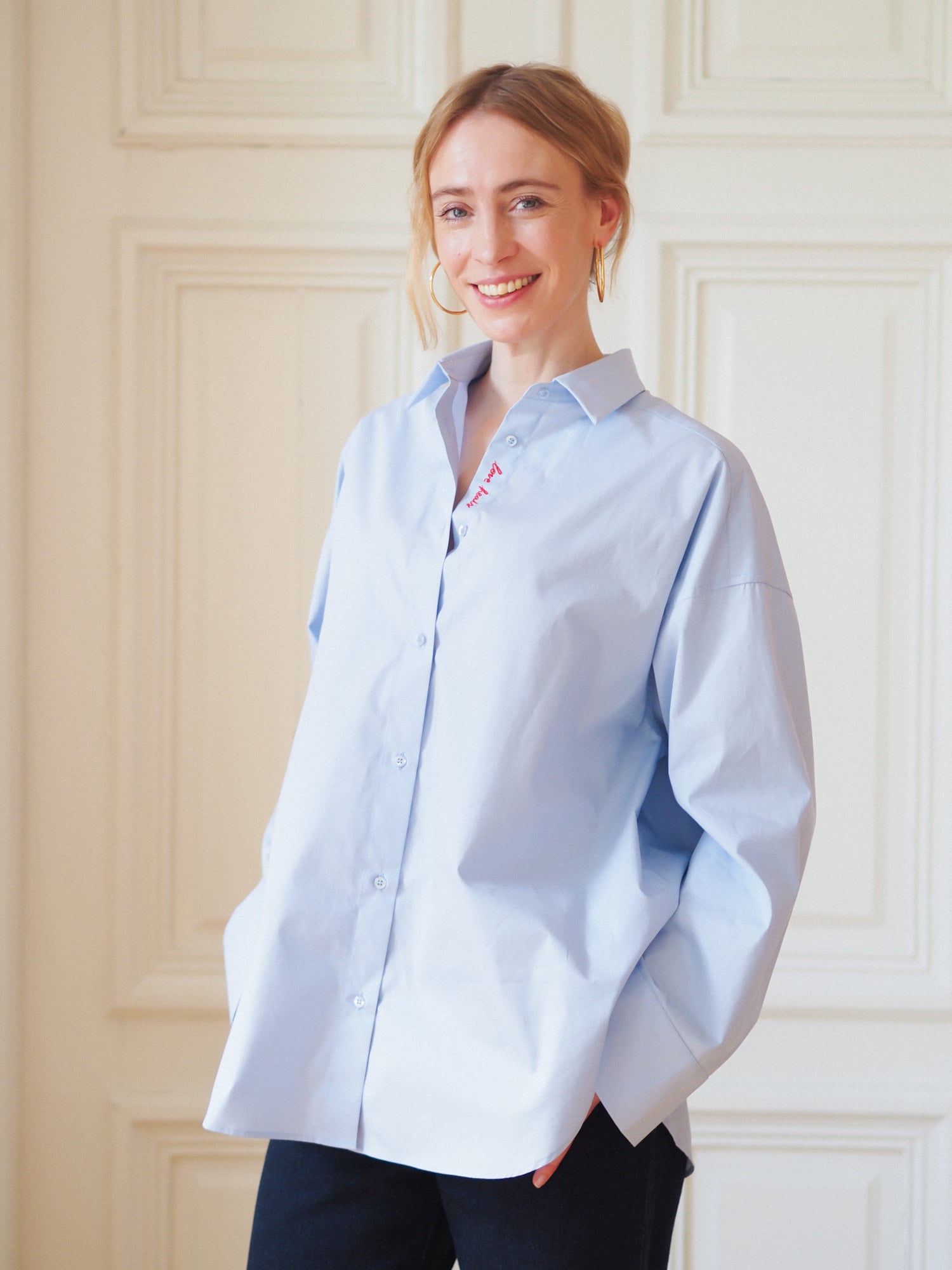 Love Shirt, Cashmere Blue