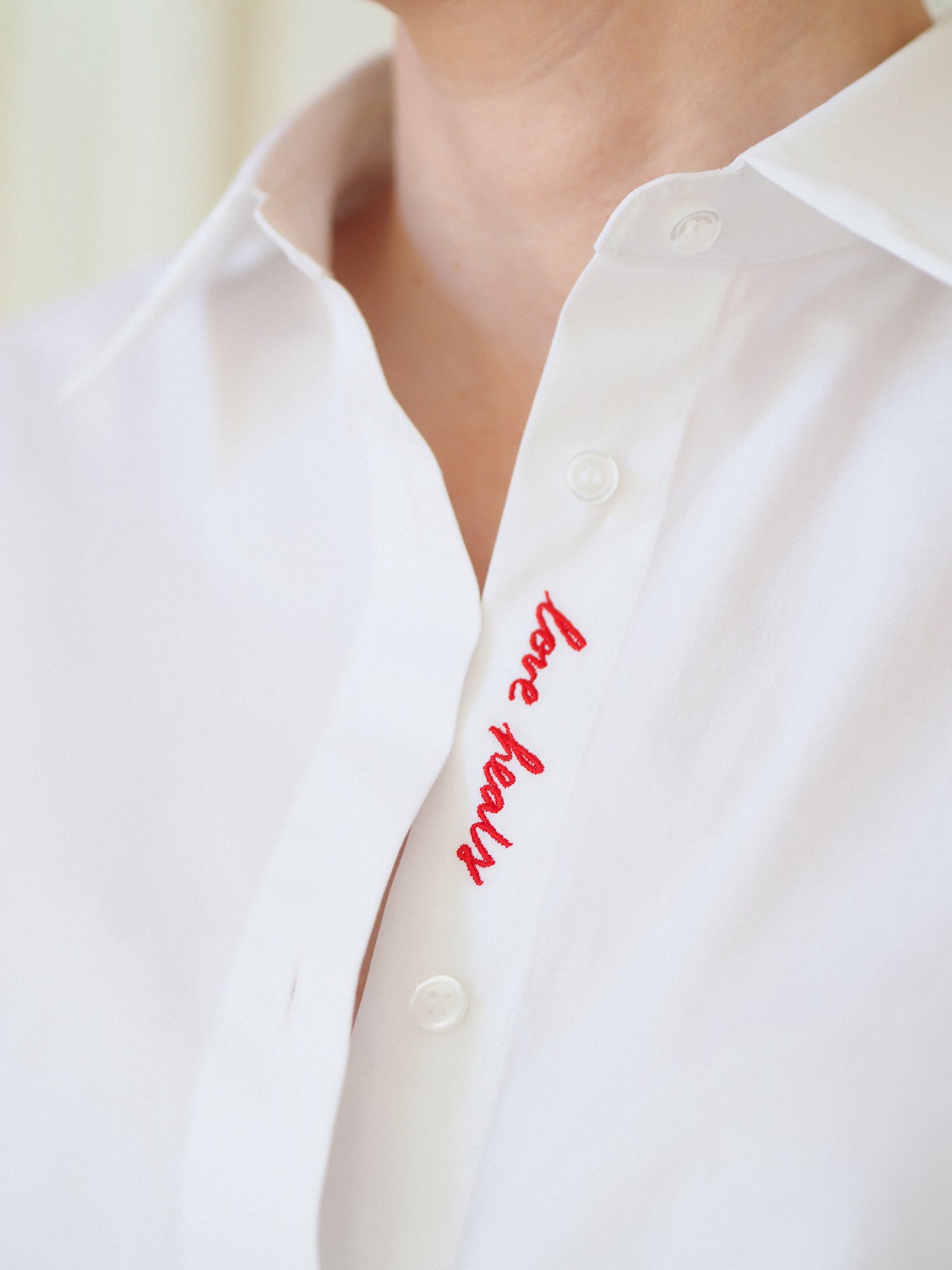 Love Shirt, Natural White