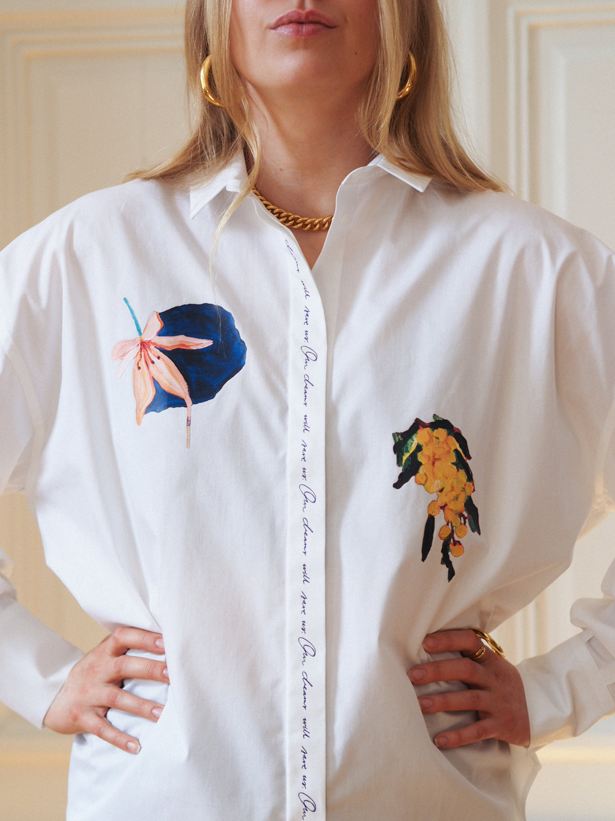 Our Dreams Will Save Us, Miracle Shirt, White