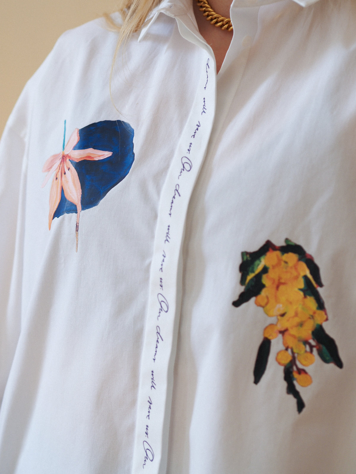 Our Dreams Will Save Us, Miracle Shirt, White