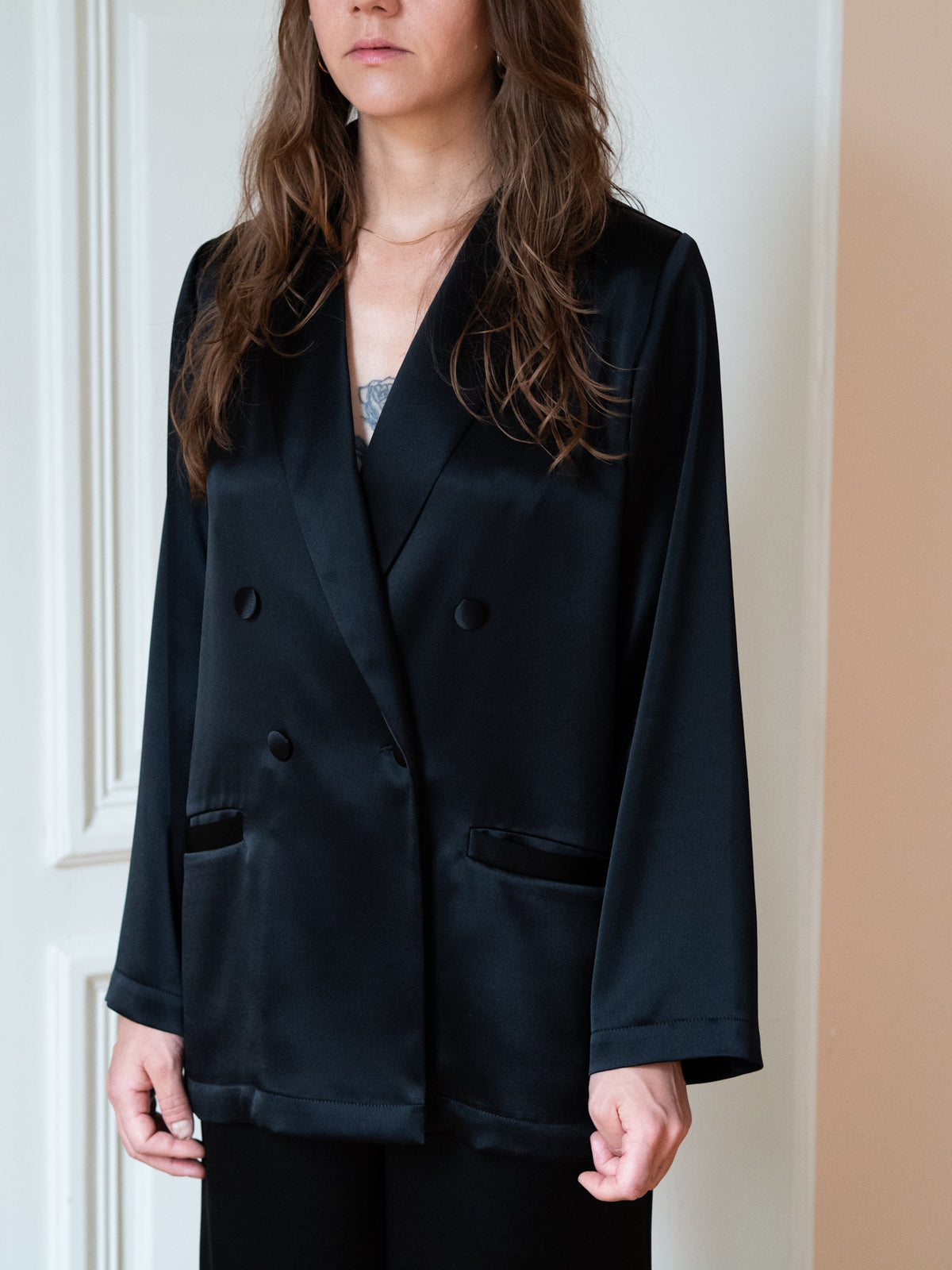 Tuxedo Jacket, Black