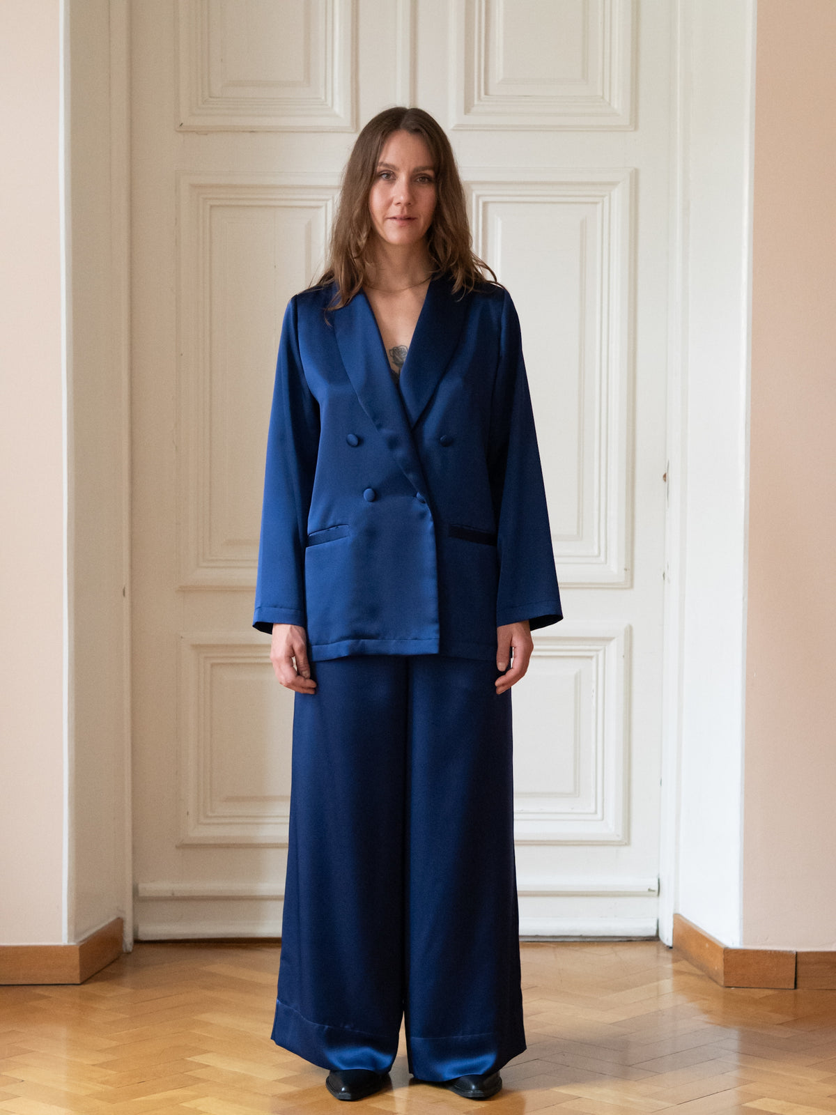 Tuxedo Jacket, Deep Rich Blue