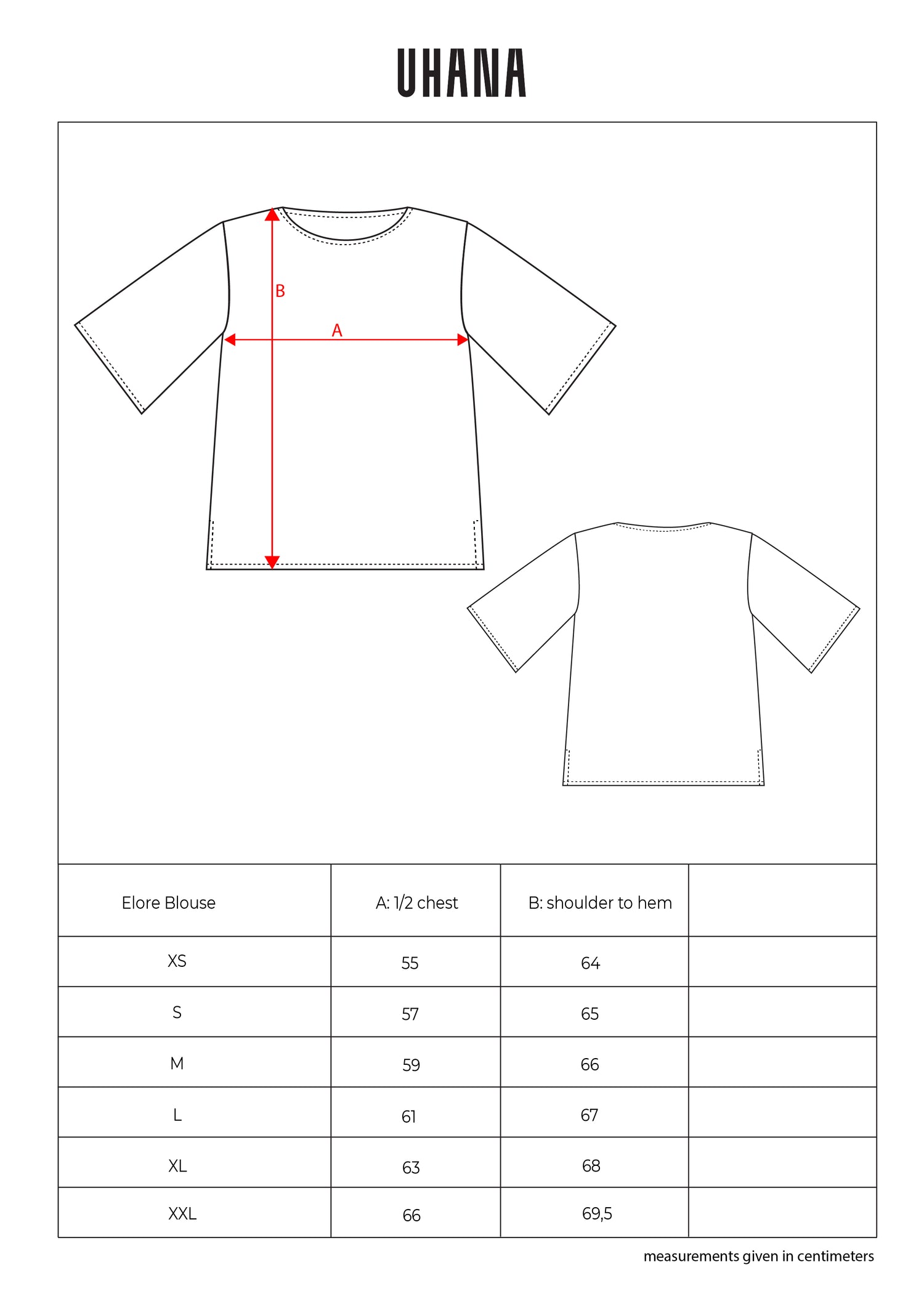 Elore Blouse, Caramel