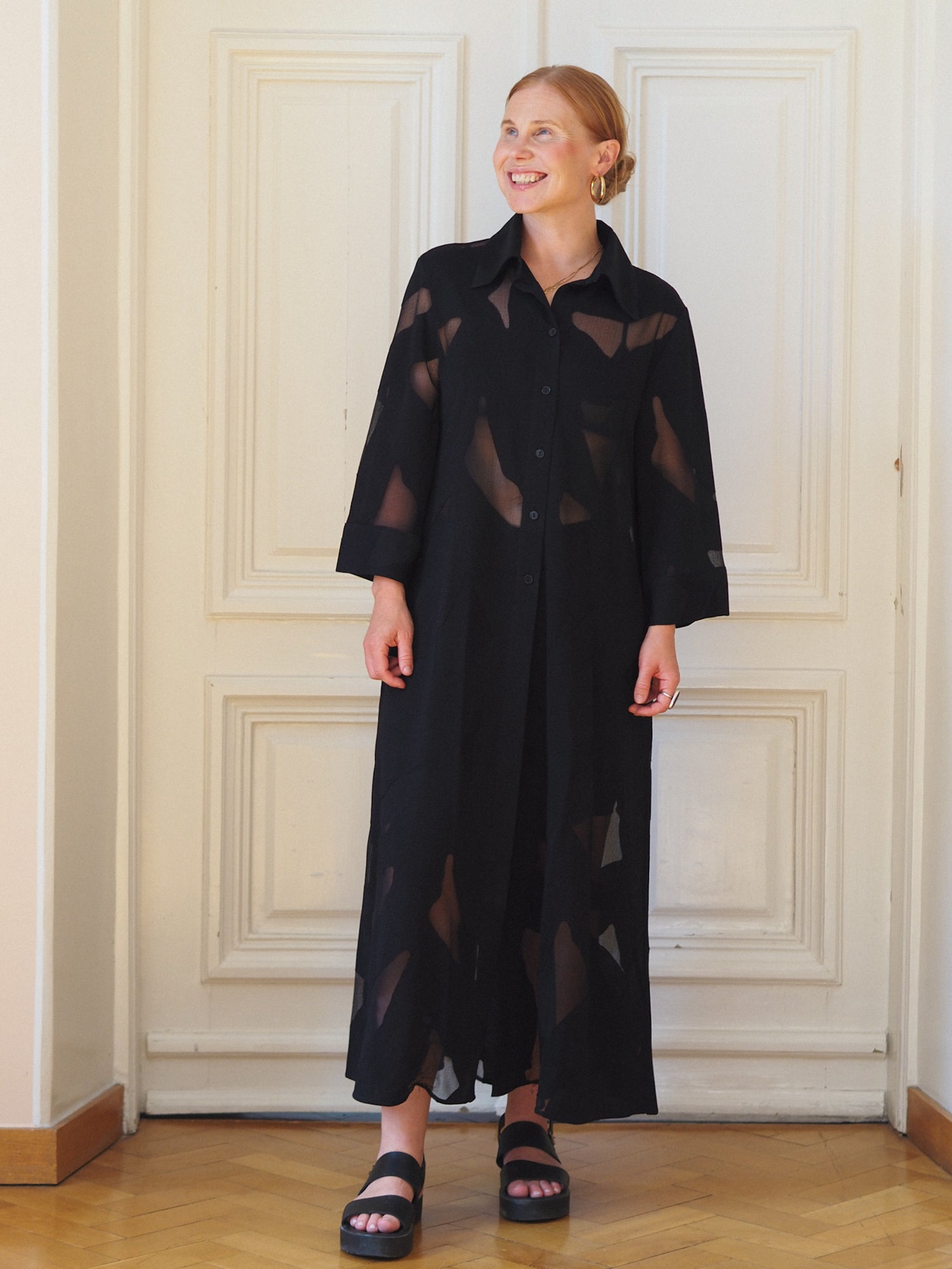 Emery Shirt Dress, Tigress