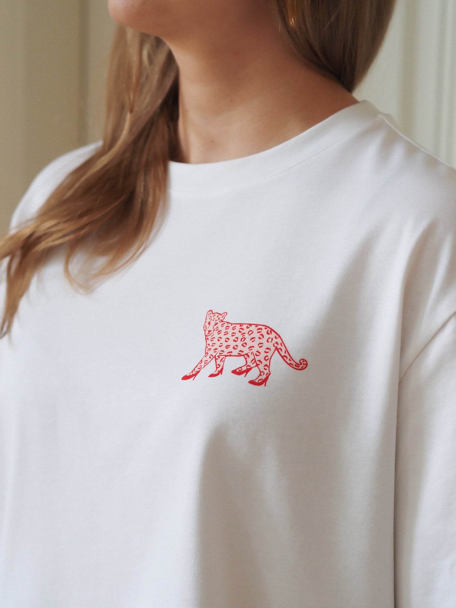 Lips Don't Lie Signature Tee, White