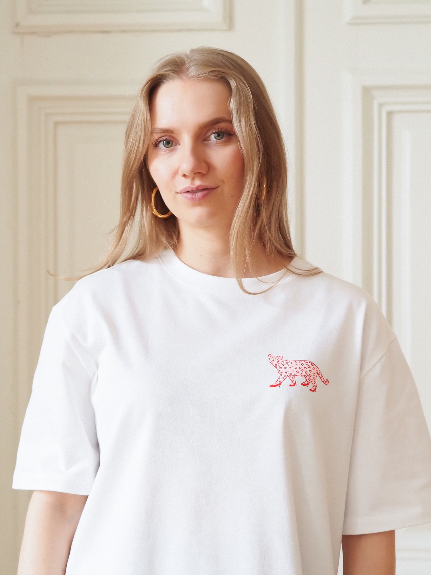 Lips Don't Lie Signature Tee, White