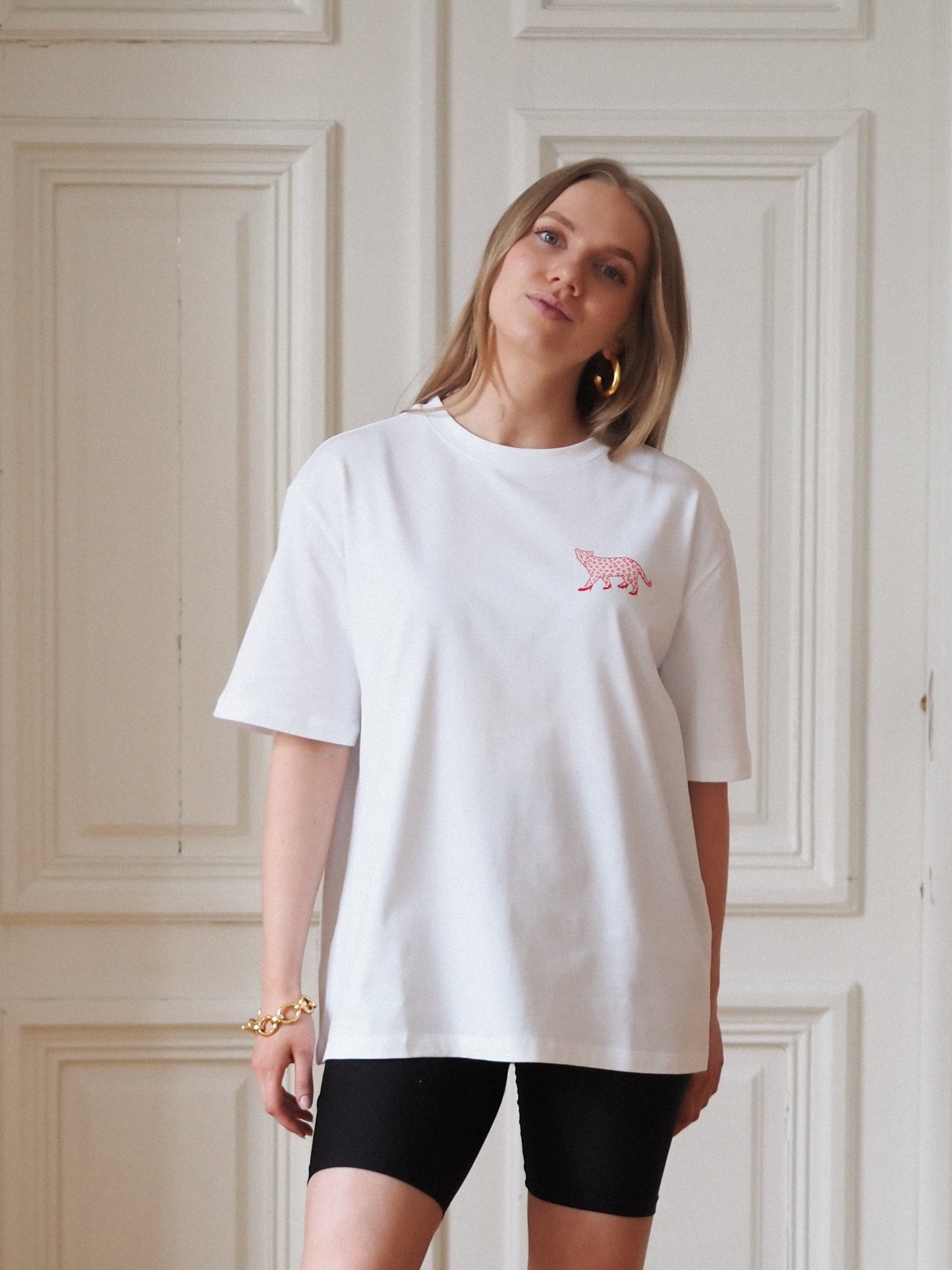 Lips Don't Lie Signature Tee, White