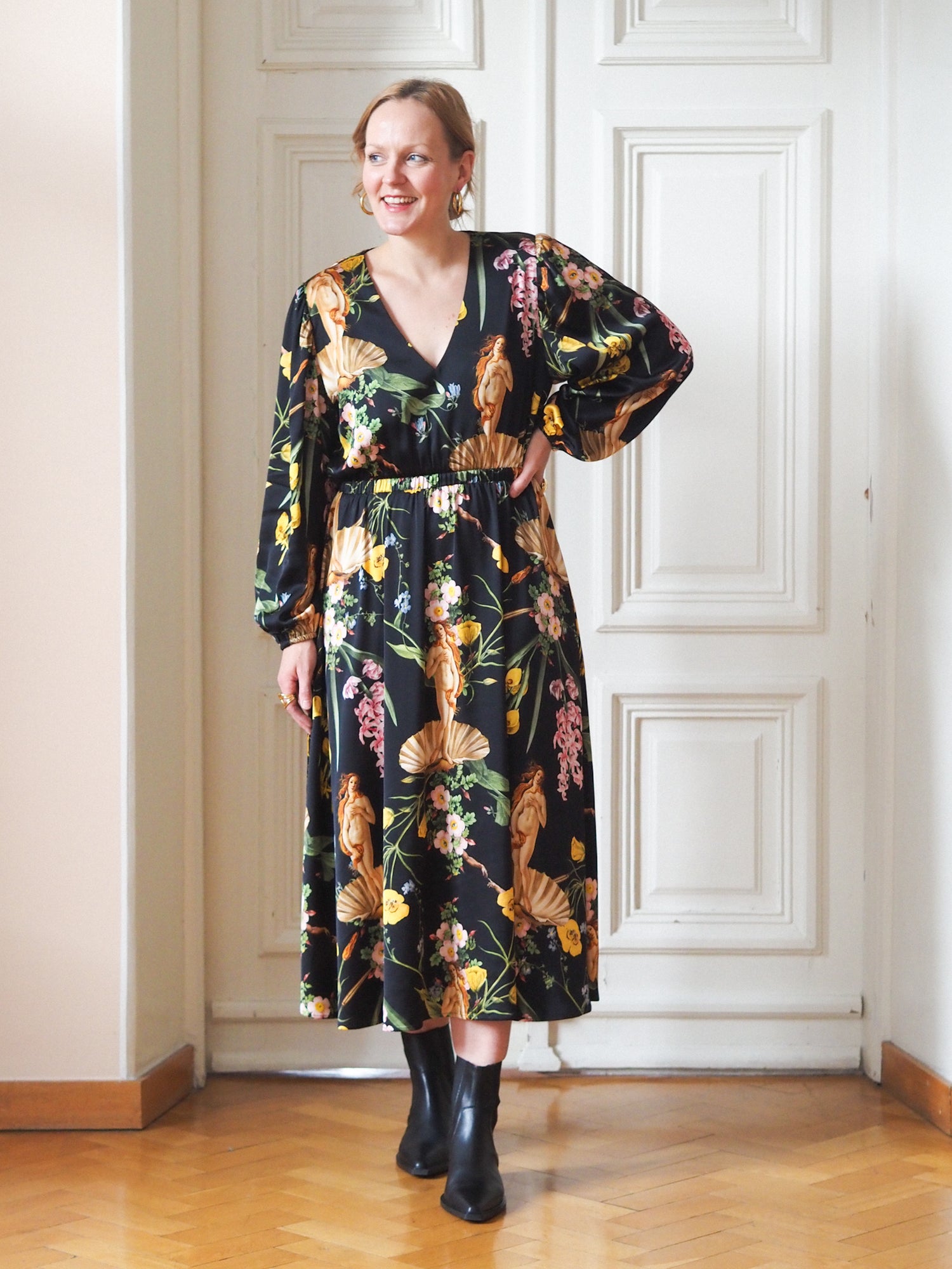 Verity Dress, Venus Black