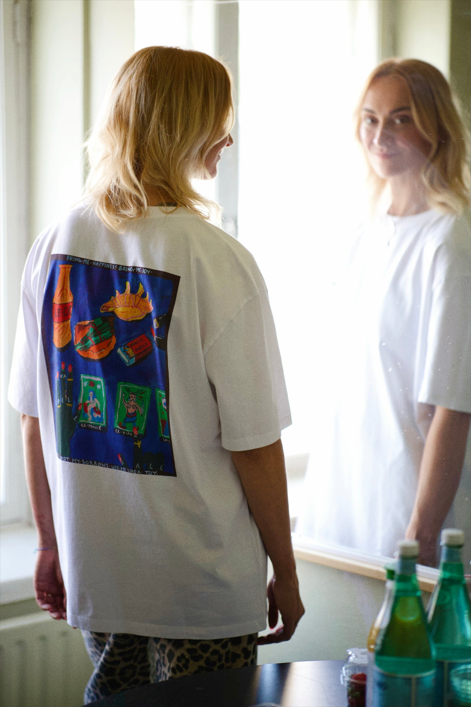 Spell for Happiness Signature Tee, White