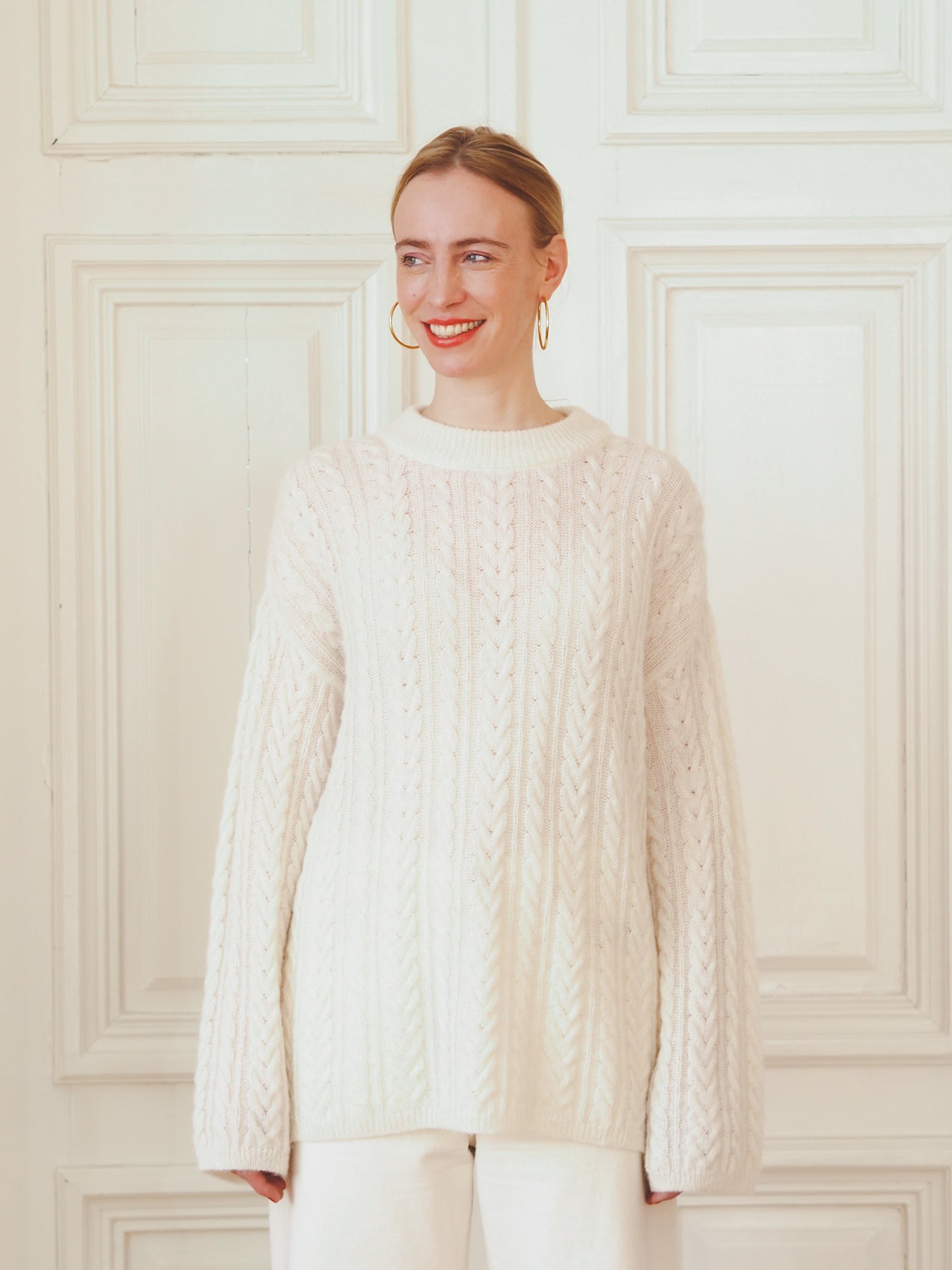 Whisper Jumper, Natural White